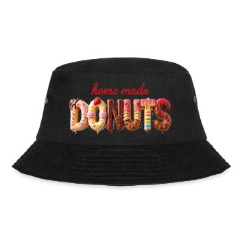 Donuts 356276 - Bucket Hat - Schwarz - Vorne - Lela (165cm)