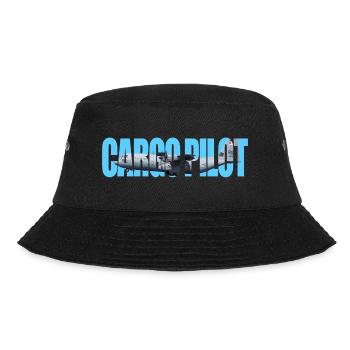 Cargo pilot C-130 - Bucket Hat - Schwarz - Vorne - Lela (165cm)