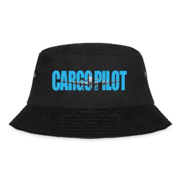 Cargo pilot C-972 - Bucket Hat - Schwarz - Vorne - Lela (165cm)