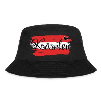 Flag Austria Carinthia - Bucket Hat - black - Front - Lela (165cm)