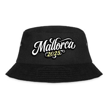 Mallorca 2025 - Bucket Hat - Schwarz - Vorne - Lela (165cm)