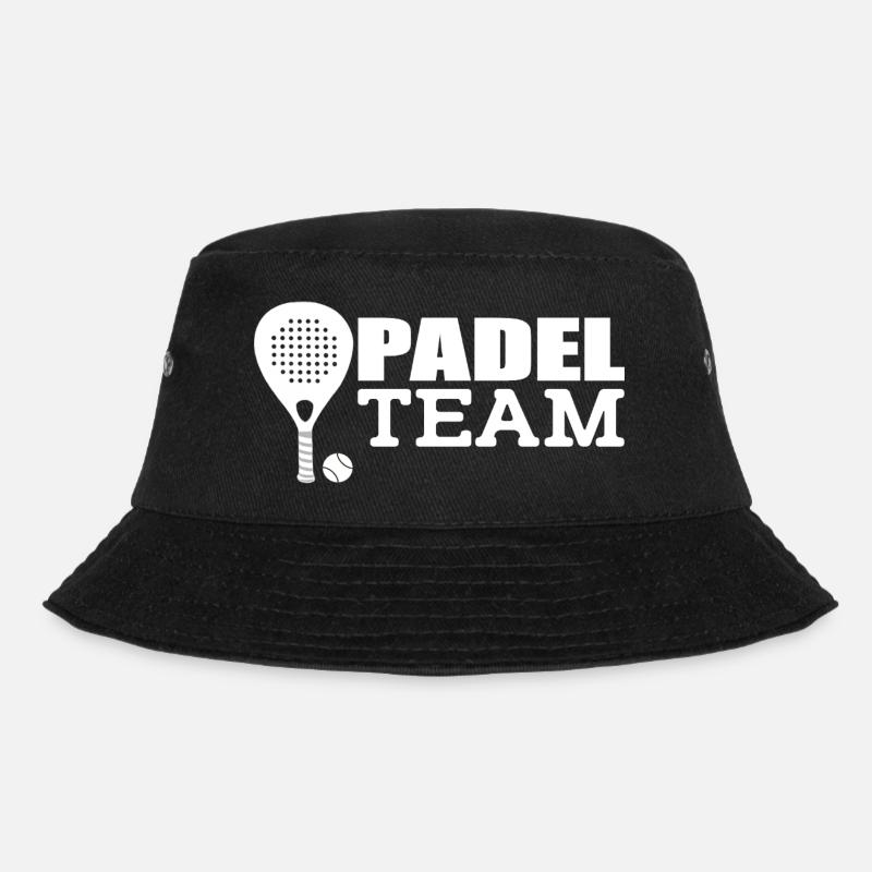Padel-Mannschaft - Bucket Hat - Schwarz