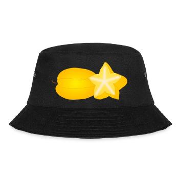 Sternfrucht - Bucket Hat - Schwarz - Vorne - Lela (165cm)