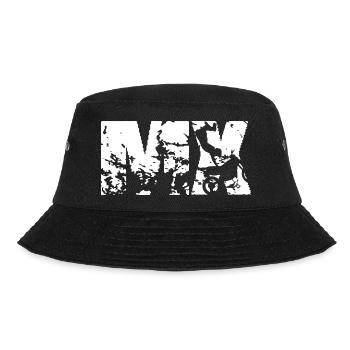 Classic MX Motocross Design - Bucket Hat - black - Front - Lela (165cm)