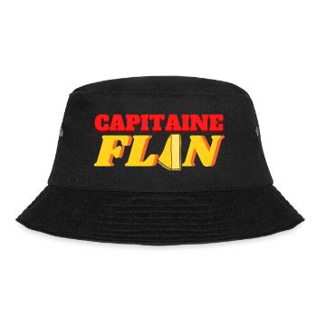 Captain Flan - Bucket Hat - black - Front - Lela (165cm)