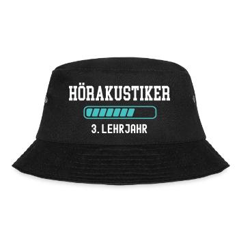 Hearing aid acoustician training 3 year apprenticeship 3rd year apprenticeship - Bucket Hat - black - Front - Lela (165cm)