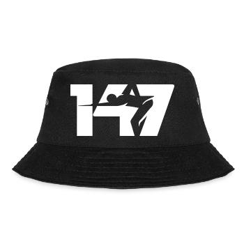 147 Snooker Icon (White) - Bucket Hat - black - Front - Lela (165cm)