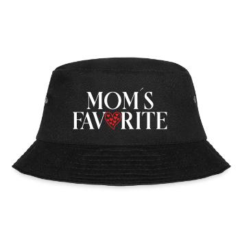 Favorite Child Mom's Darling - Bucket Hat - black - Front - Lela (165cm)