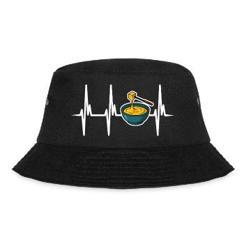 I love cheese fondue - Bucket Hat - black - Front - Lela (165cm)