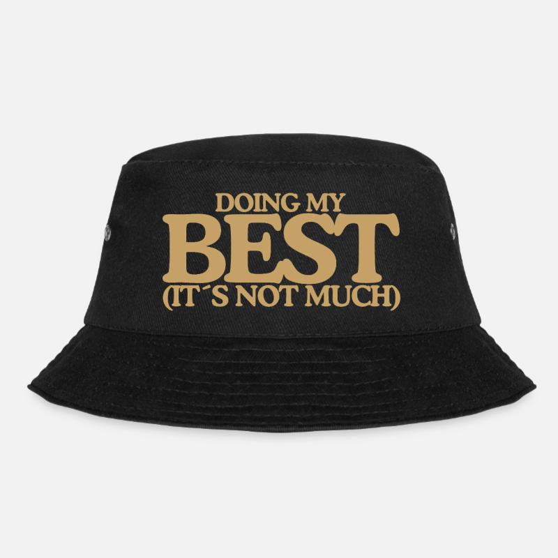 Je fais de mon mieux pour un design rétro drôle - Bob - noir