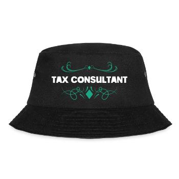 Steuerberater Ornament Design - Bucket Hat - Schwarz - Vorne - Lela (165cm)