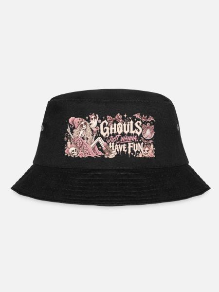 Ghouls just wanna have fun - Bucket Hat - Schwarz