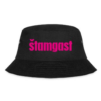 štamgast - Bucket Hat - Schwarz - Vorne - Lela (165cm)