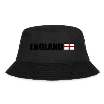 England - Bucket Hat - Schwarz - Vorne - Lela (165cm)