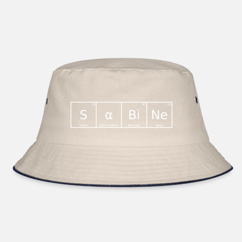Sabine Name First Name Chemistry Periodic Table Elements Bucket Hat