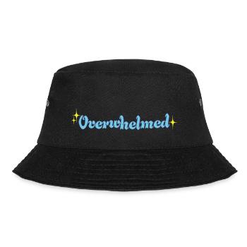 Overwhelmed - Bucket Hat - Schwarz - Vorne - Lela (165cm)