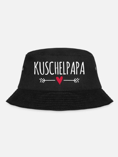 Bester liebster Papa kuscheln Vater lieb kuschelig - Bucket Hat - Schwarz