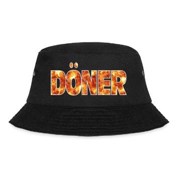 Kebab - Bucket Hat - black - Front - Lela (165cm)