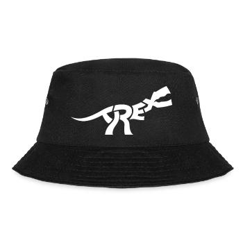 T-Rex - Tyrannosaurus Rex - Bucket Hat - Schwarz - Vorne - Lela (165cm)