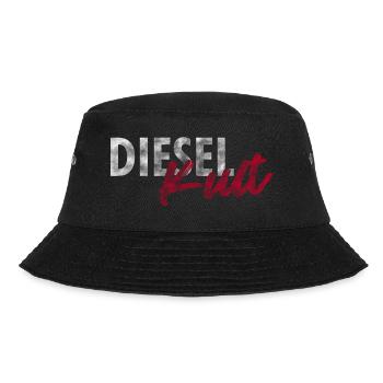 Dieselkult by Dieselholics I Für Diesel Freunde - Bucket Hat - Schwarz - Vorne - Lela (165cm)