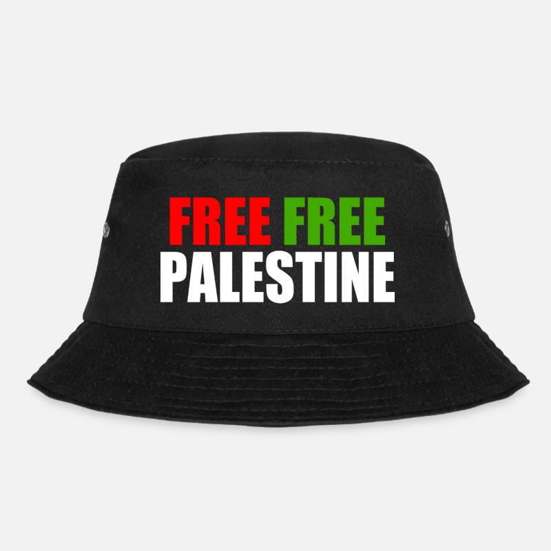 Free Free palestine - Bob - noir
