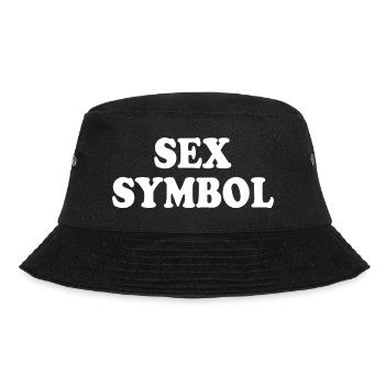 Sex symbol - Bucket Hat - black - Front - Lela (165cm)