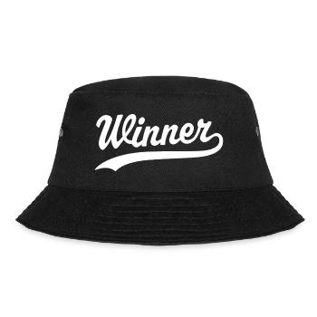 Gewinner - Bucket Hat - Schwarz - Vorne - Lela (165cm)