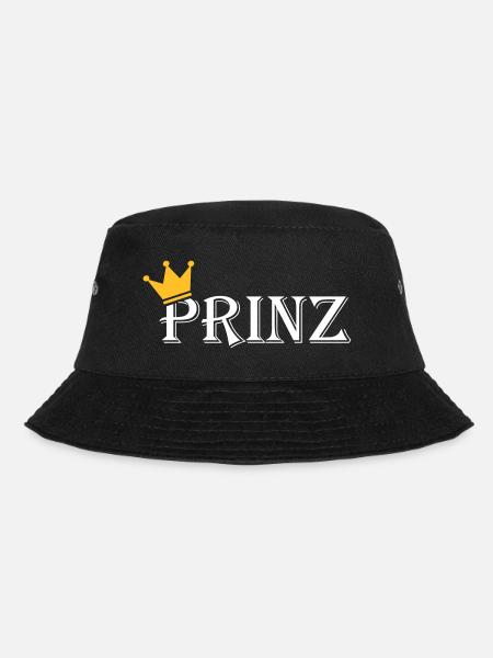 Prinz - Bucket Hat - Schwarz