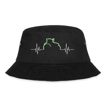 Heartbeat - Tracteur - Agriculture - Agriculteur - Bob - noir - Devant - Lela (165cm)