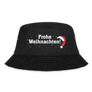 Weihnachtsgeschenk - Bucket Hat - Schwarz - Vorne - Lela (165cm)
