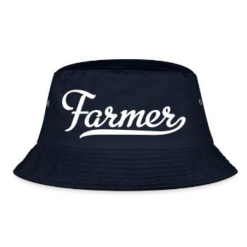 FARMER - Bucket Hat - Navy - Vorne