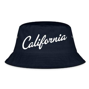 California - Bucket Hat - Navy - Vorne