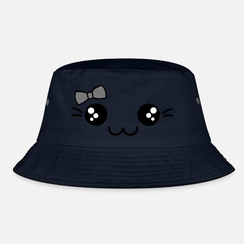 süßes Gesicht mit schleife Bucket Hat