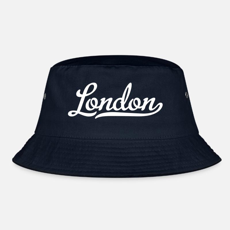 London - Bucket Hat - navy
