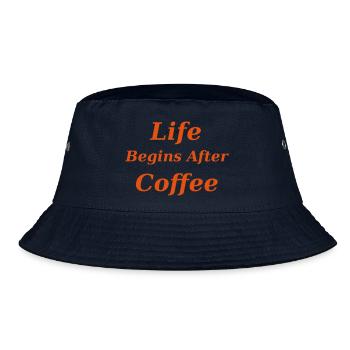 Coffee - Bucket Hat - Navy - Vorne