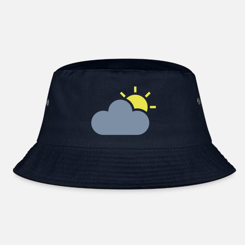 Symbole de temps - soleil et nuage Bob