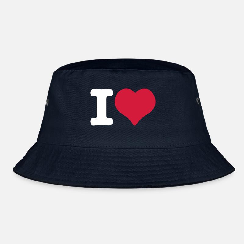 I Love - I Herz Bucket Hat