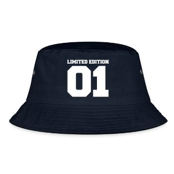 limited edition 01 - Bucket Hat - Navy - Vorne