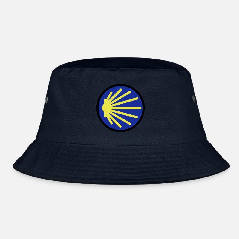 jakobsweg rund - Bucket Hat - Navy