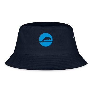 Delfin - Bucket Hat - Navy - Vorne