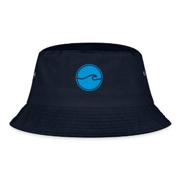 WAVE - Bucket Hat - navy - Front
