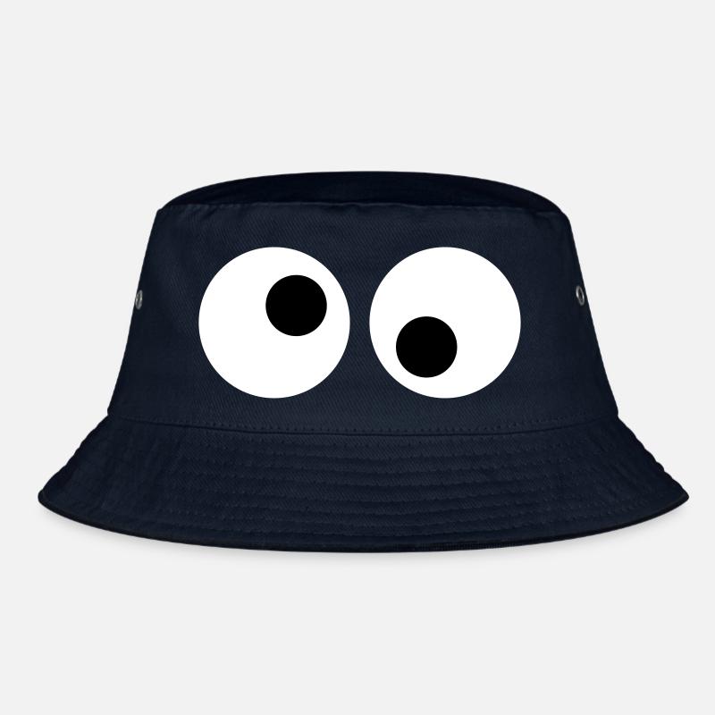 Big eyes - Bucket Hat - navy