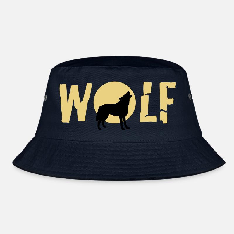 wolf_092011_c_2c Bucket Hat