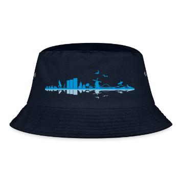 Skyline - Fehmarn - Bucket Hat - Navy - Vorne