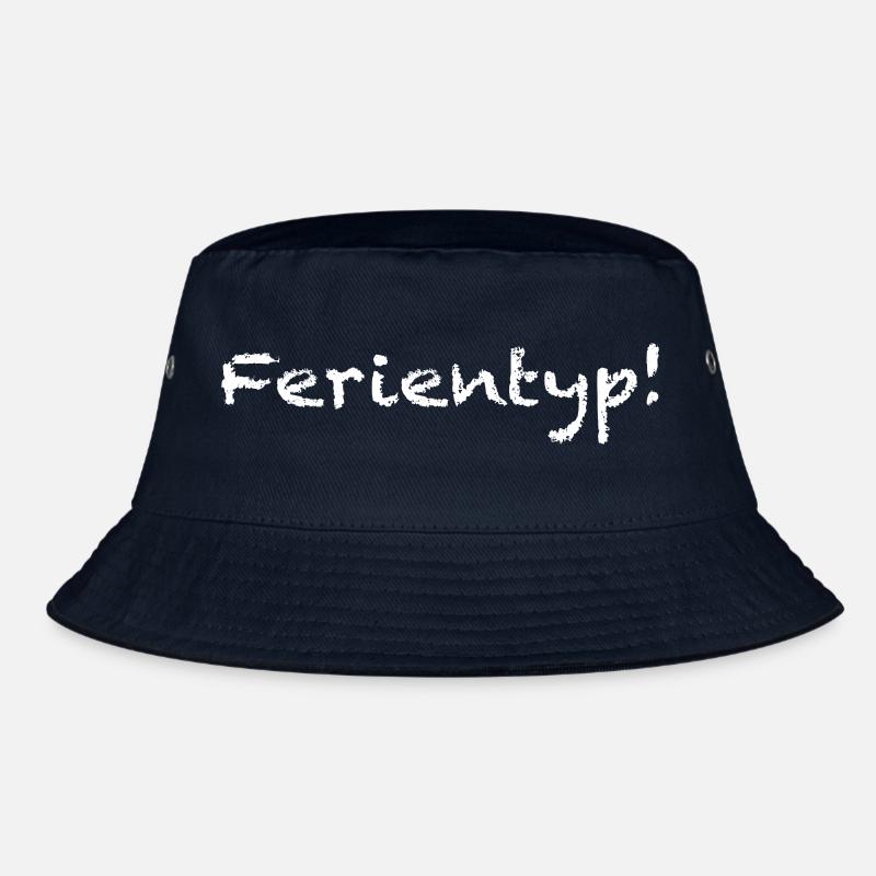 Ferientyp Design - Bucket Hat - Navy