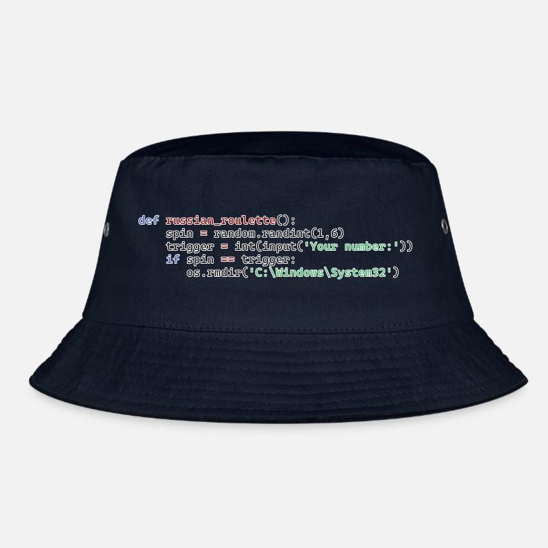 Python Russian Roulette Bucket Hat