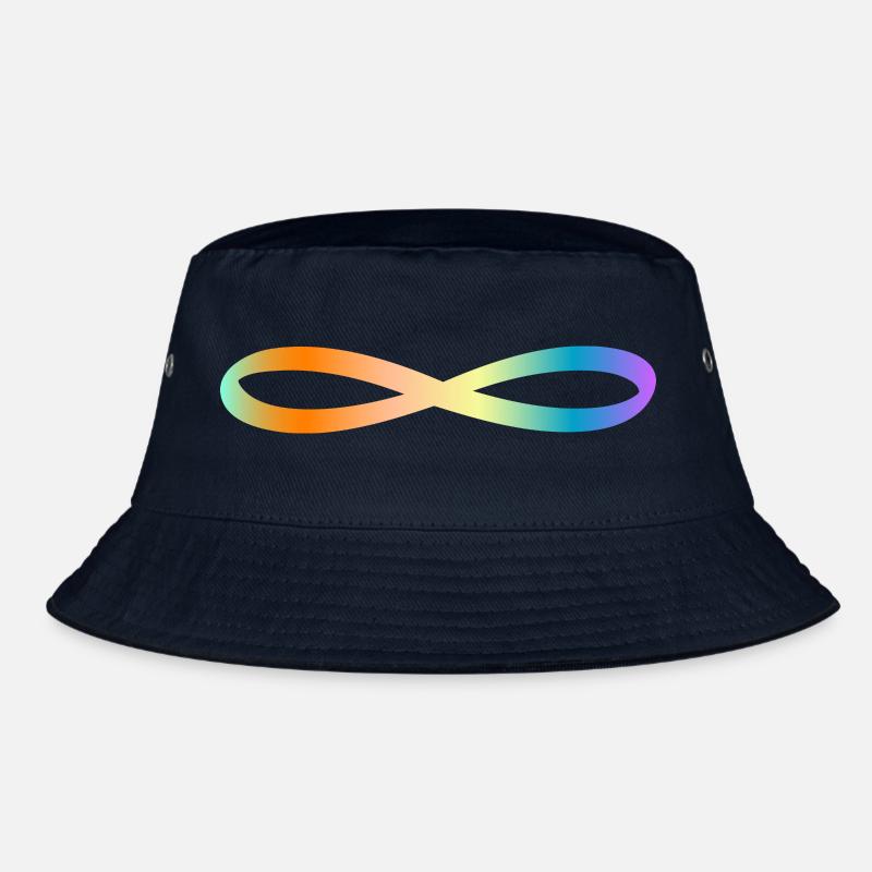 Unendlichkeit- Zeichen Bucket Hat