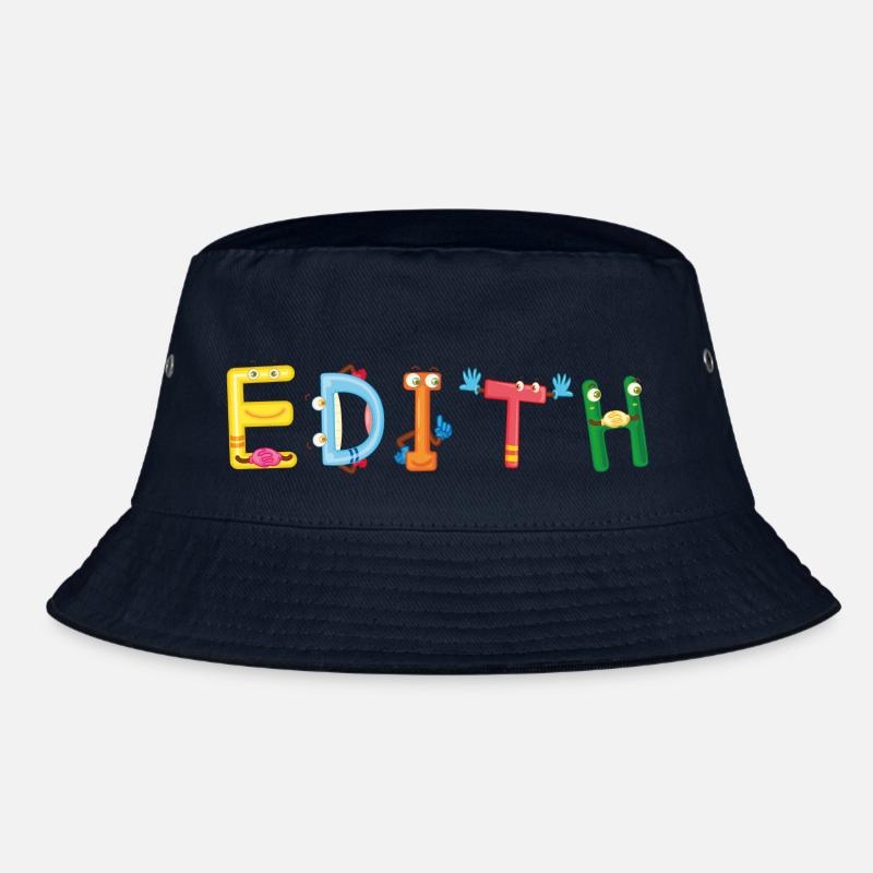 Edith - Bucket Hat - Navy