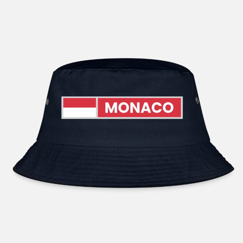 Monaco Flag Bucket Hat