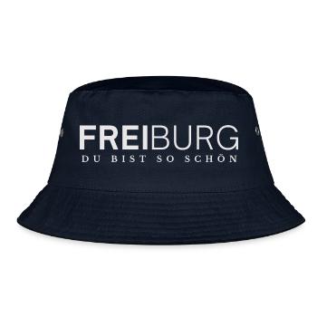 Freiburg du bist so schön - Bucket Hat - Navy - Vorne